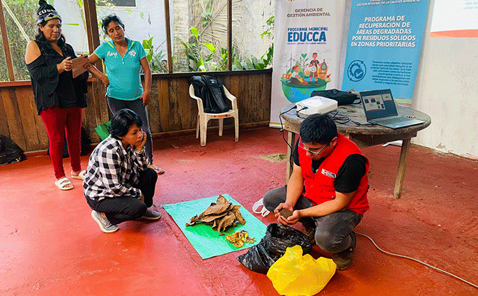 Talleres prácticos sobre residuos