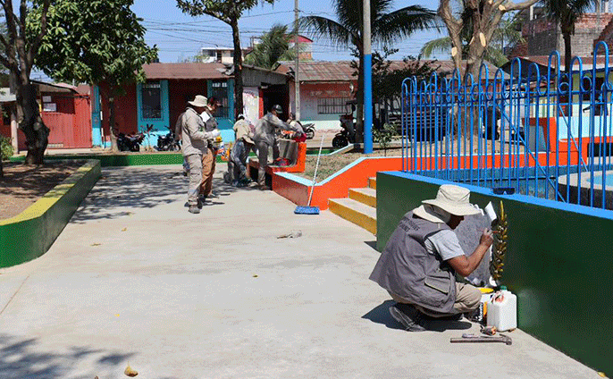 Renovación del parque Gonzalo Villa Vicencio